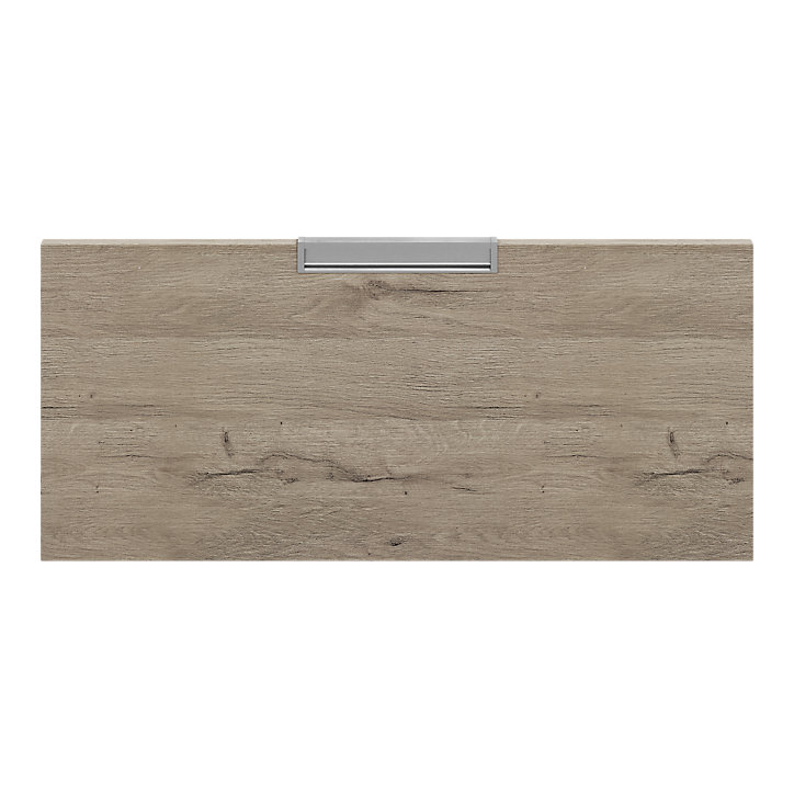 Façade de cuisine hotte / casserolier Pachira décor bois clair l. 80 cm GoodHome