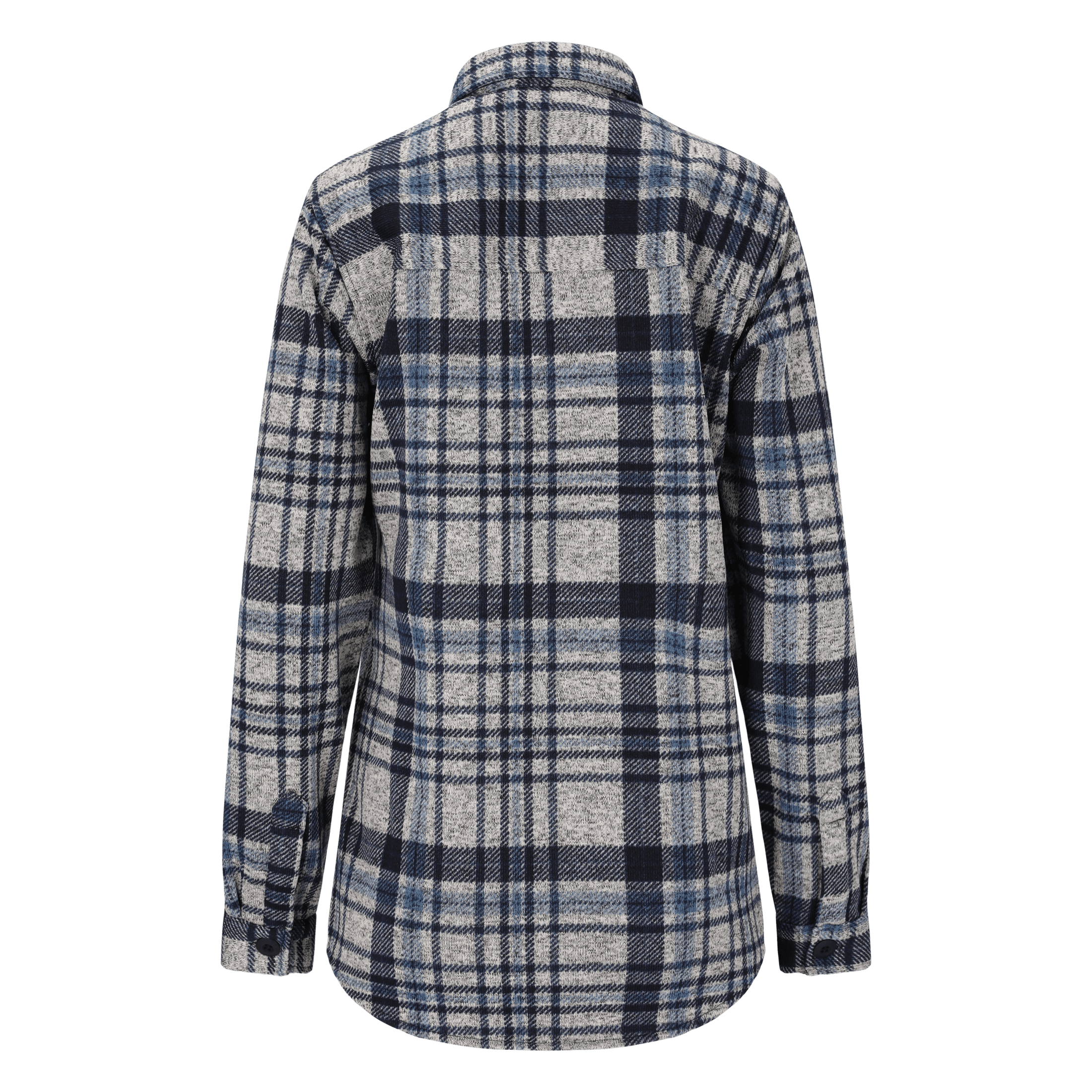 Vertical Millani W Checked Fleece Shirt - Fritid og bomull