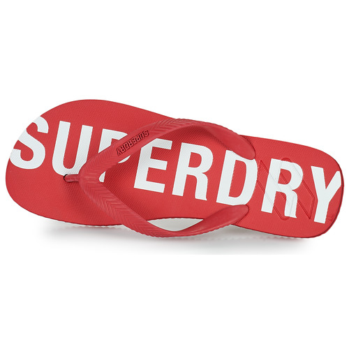 Superdry - CODE ESSENTIAL FLIP FLOP - Rouge