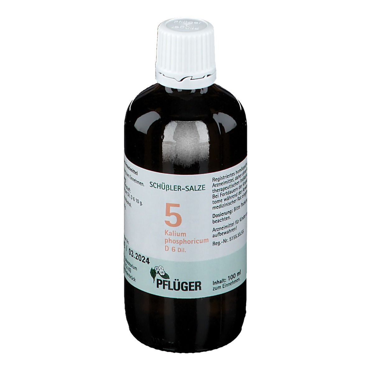 Biochemie Pflüger® Nr. 5 Kalium phosphoricum D6 Tropfen