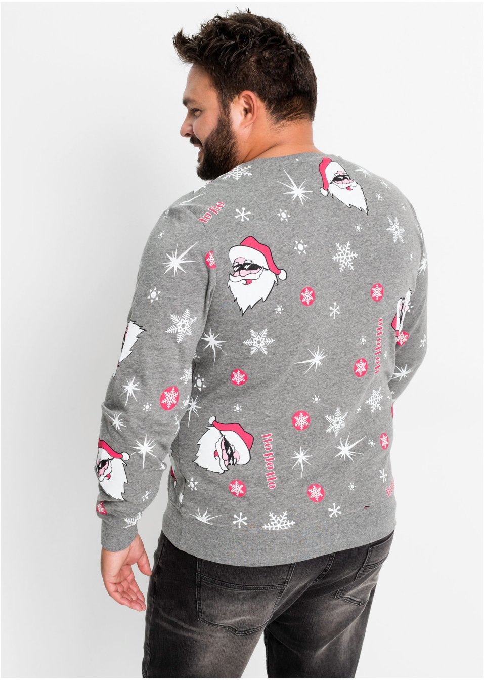 Sweat-shirt à motif de Noël