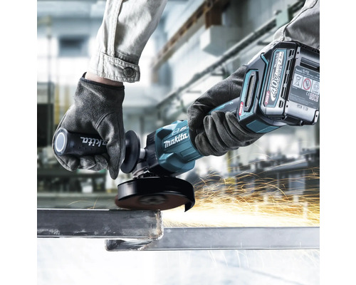 Makita XGT® GA005GZ 40V accu haakse slijper, zonder accu en lader