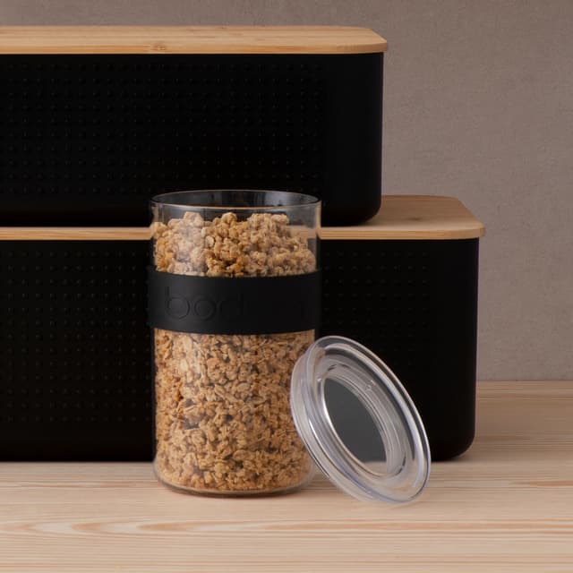 Bodum 2 stk. opbevaringssæt 1.0 l. BPA-fri plast PRESSO 1.0 L