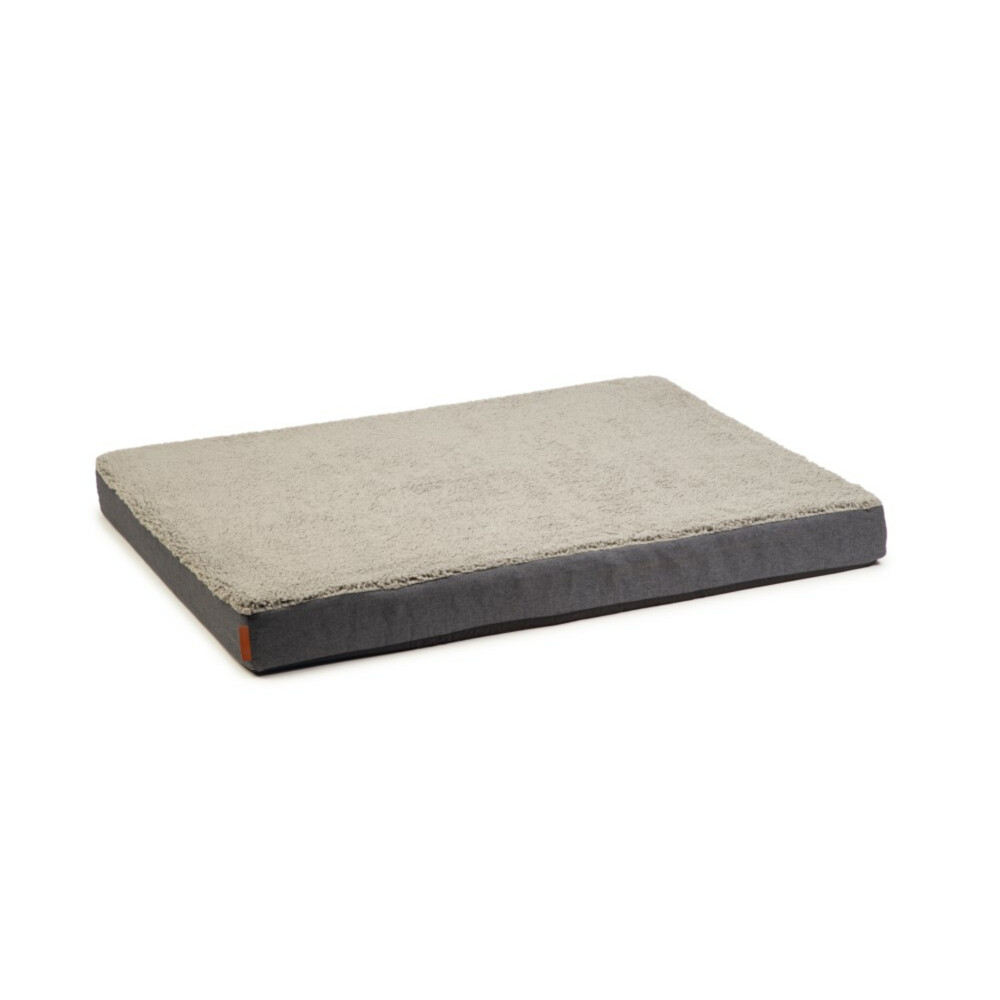 Beeztees Orthopedisch Ligkussen Zira Grijs100 x 70 cm