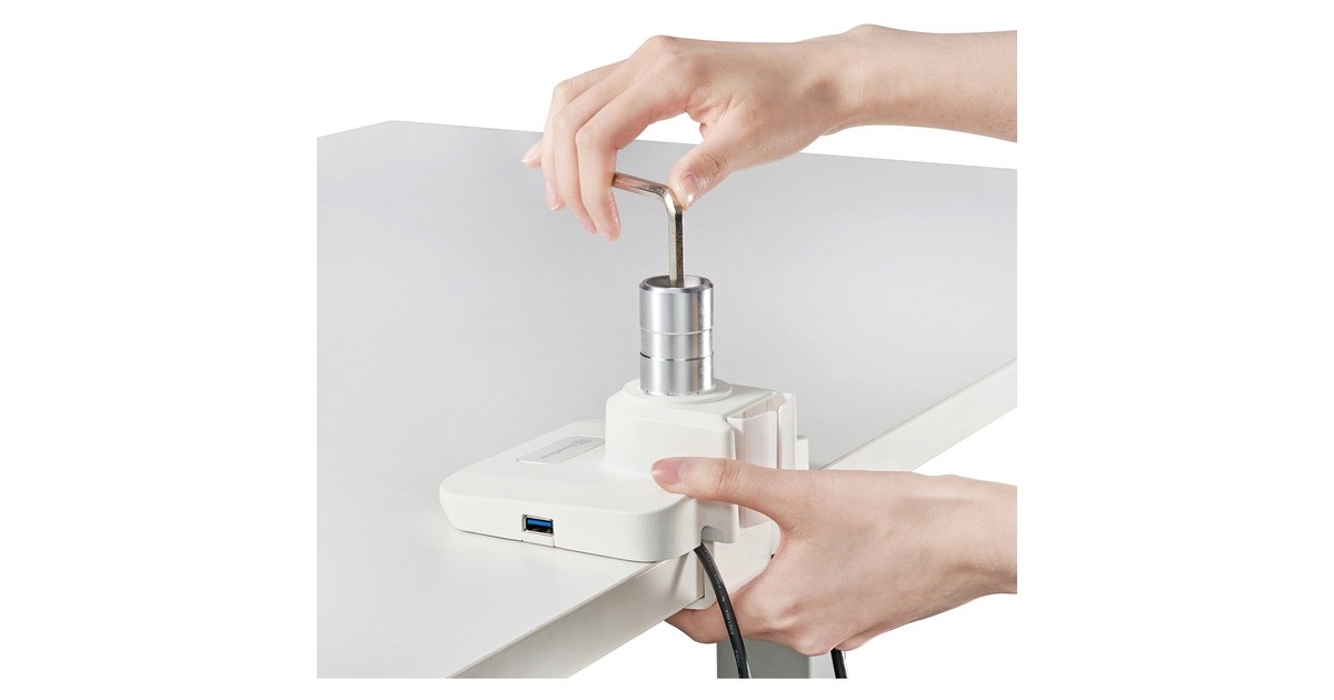 SilverStoneARM14 monitorarm  (Wit)