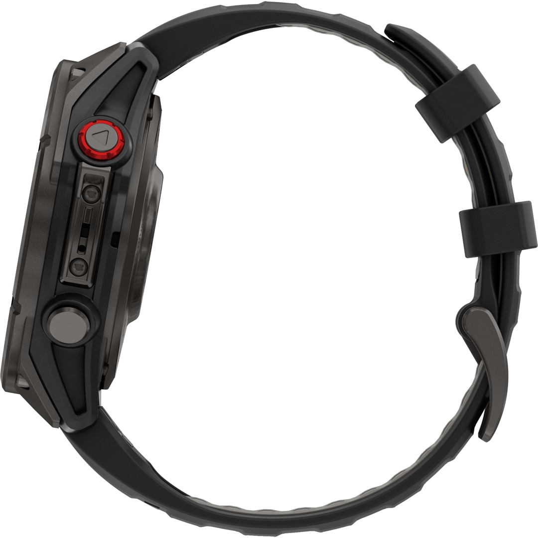 Garmin Fenix 8 Pro - 47mm AMOLED Sapphire Schwarz / Carbongrau