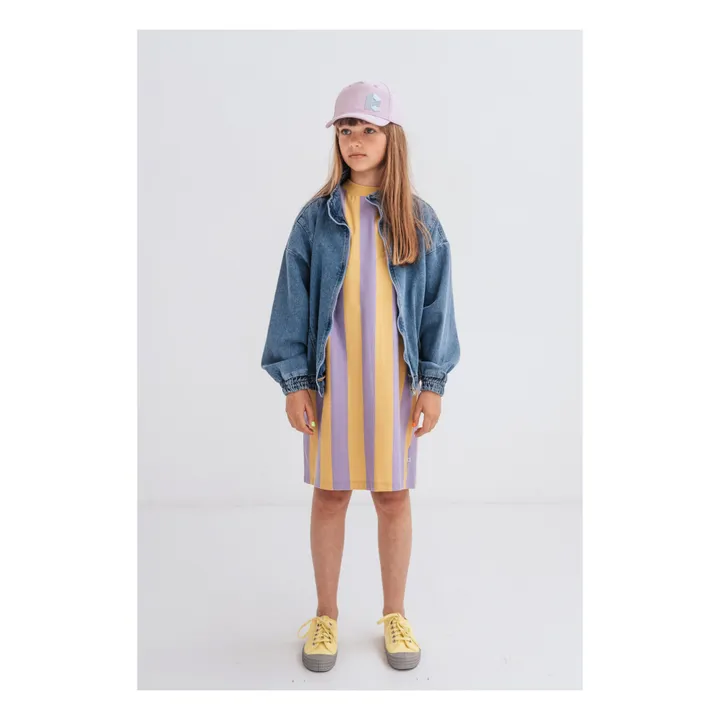 Repose AMS Robe Coton Bio Boxy | Jaune moutarde