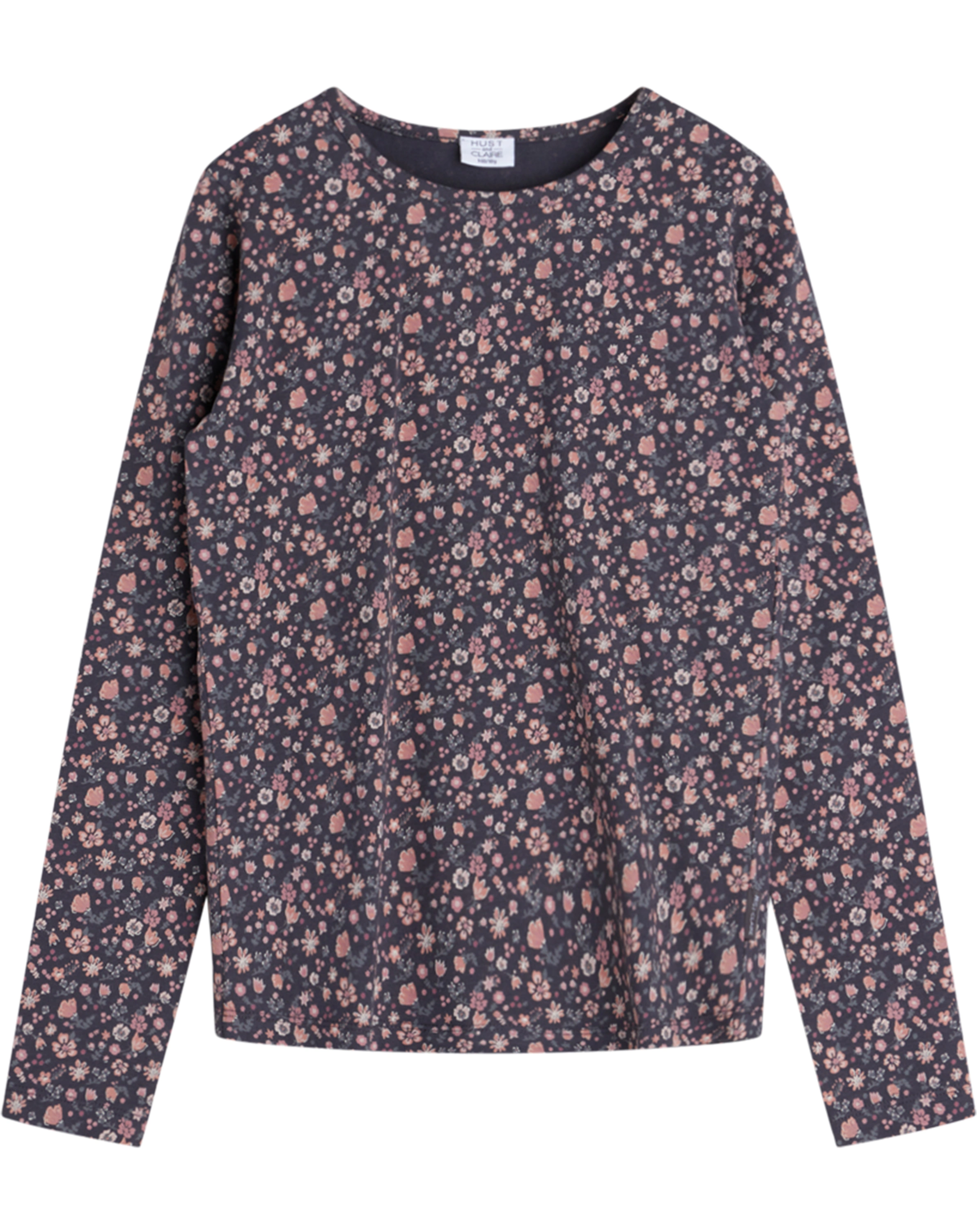 Langarmshirt AGNETA in concrete