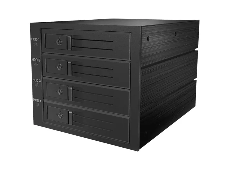 ICY BOX IB-564SSK - Hus til lagringsenhed - 3.5