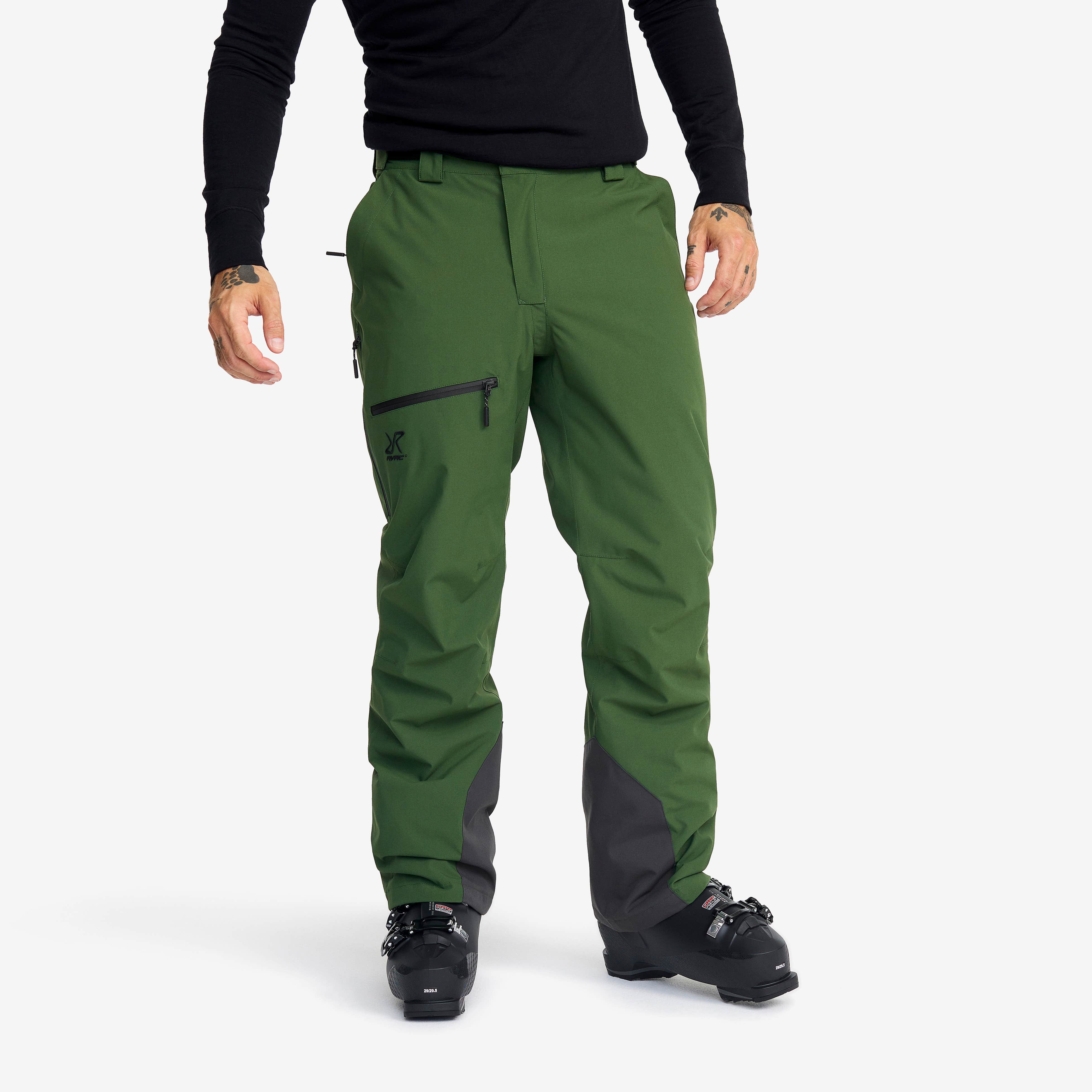 Halo 2L Insulated Snow Pants Herre Black Forest
