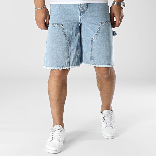 Short Jean M23559AST Bleu Denim