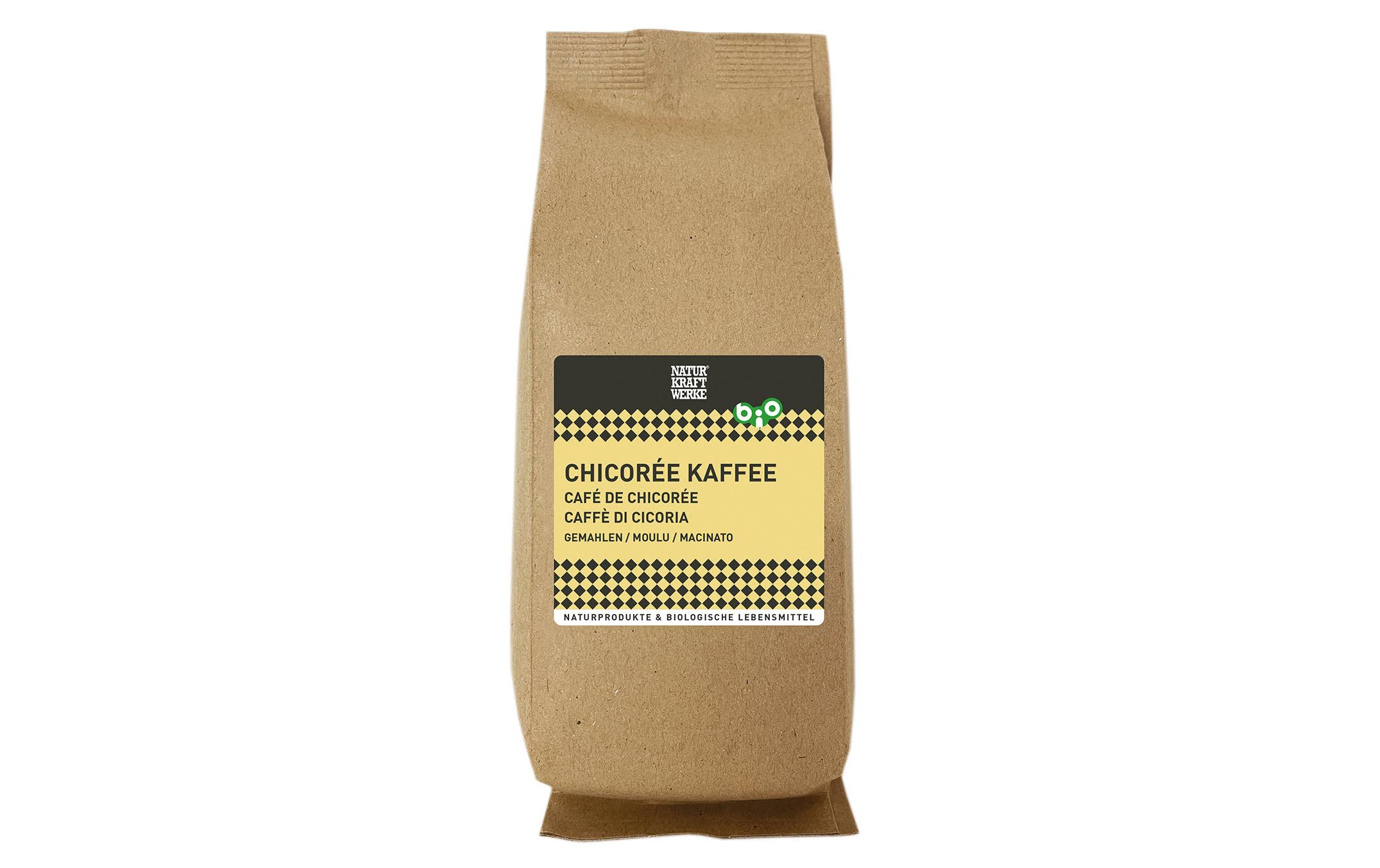 Kaffeealternative Chicorée 160 gKoffeinfreier Kaffee-Ersatz aus gemahlener Zichorienwurzel