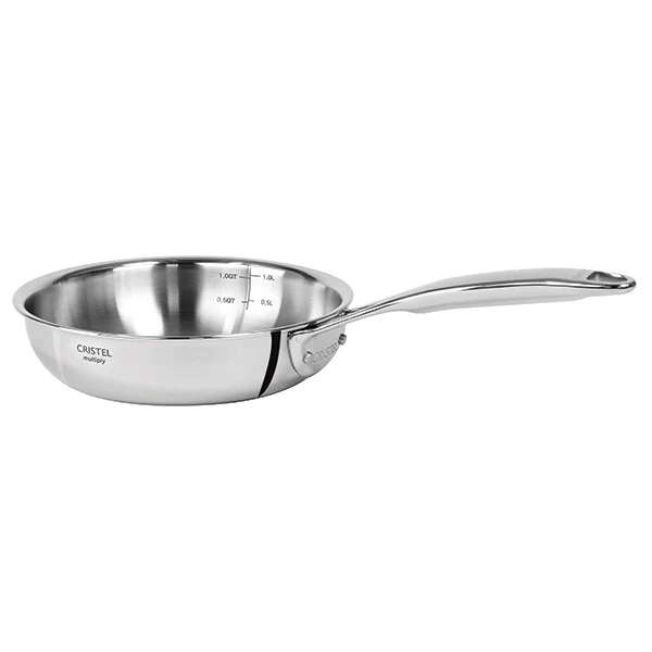 Poêle sautoir inox Castel'Pro 16 cm Cristel