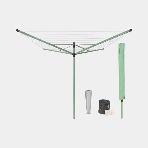 Droogmolen Lift-O-Matic, 50 meter met metalen grondanker, doorsnede 45