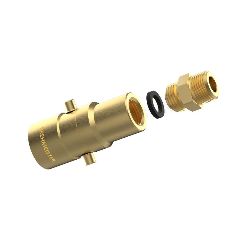 DREHMEISTER Bajonett LPG Adapter mit 3/8