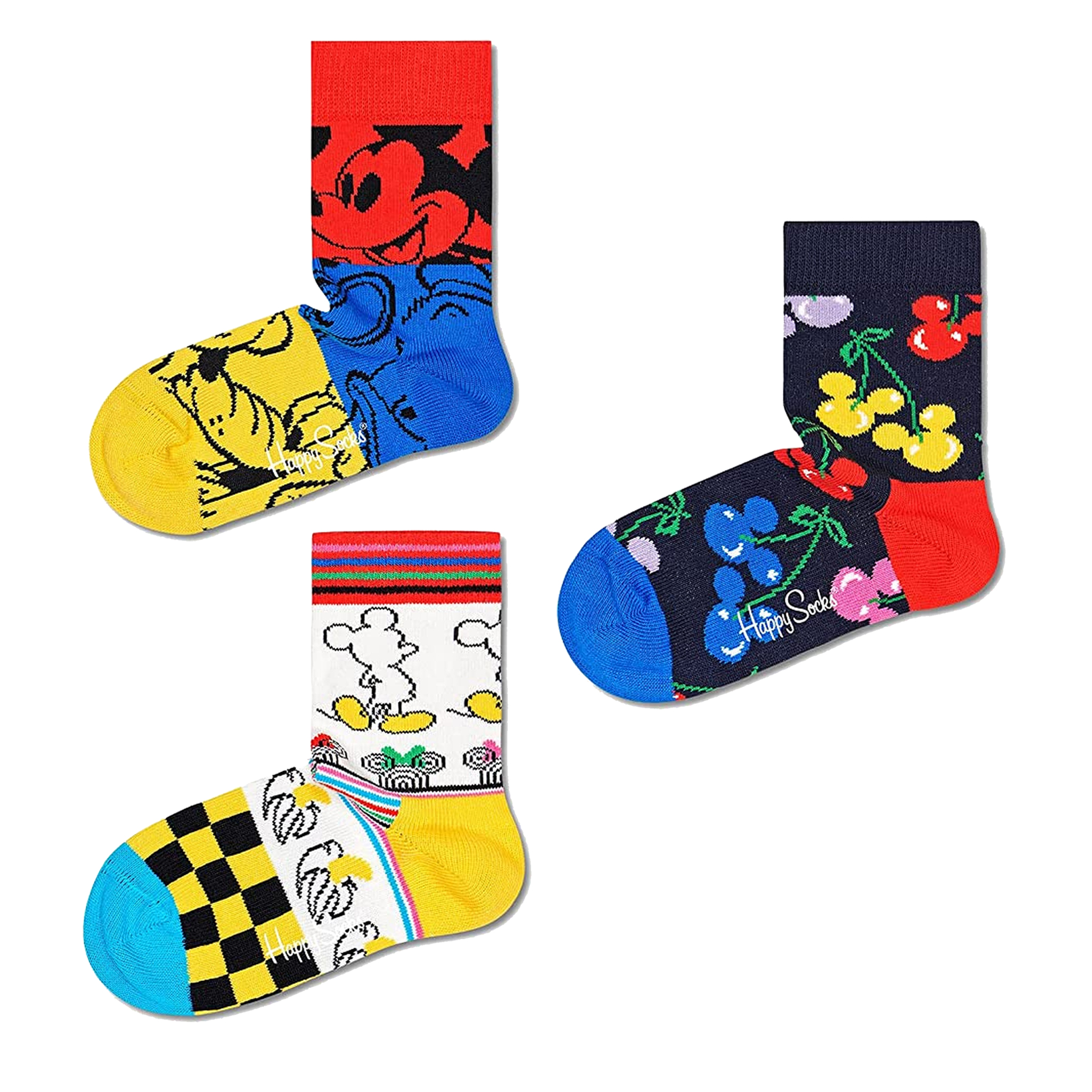 Conjunto de 3 Pares De Calcetines Kids Disney Gift Set