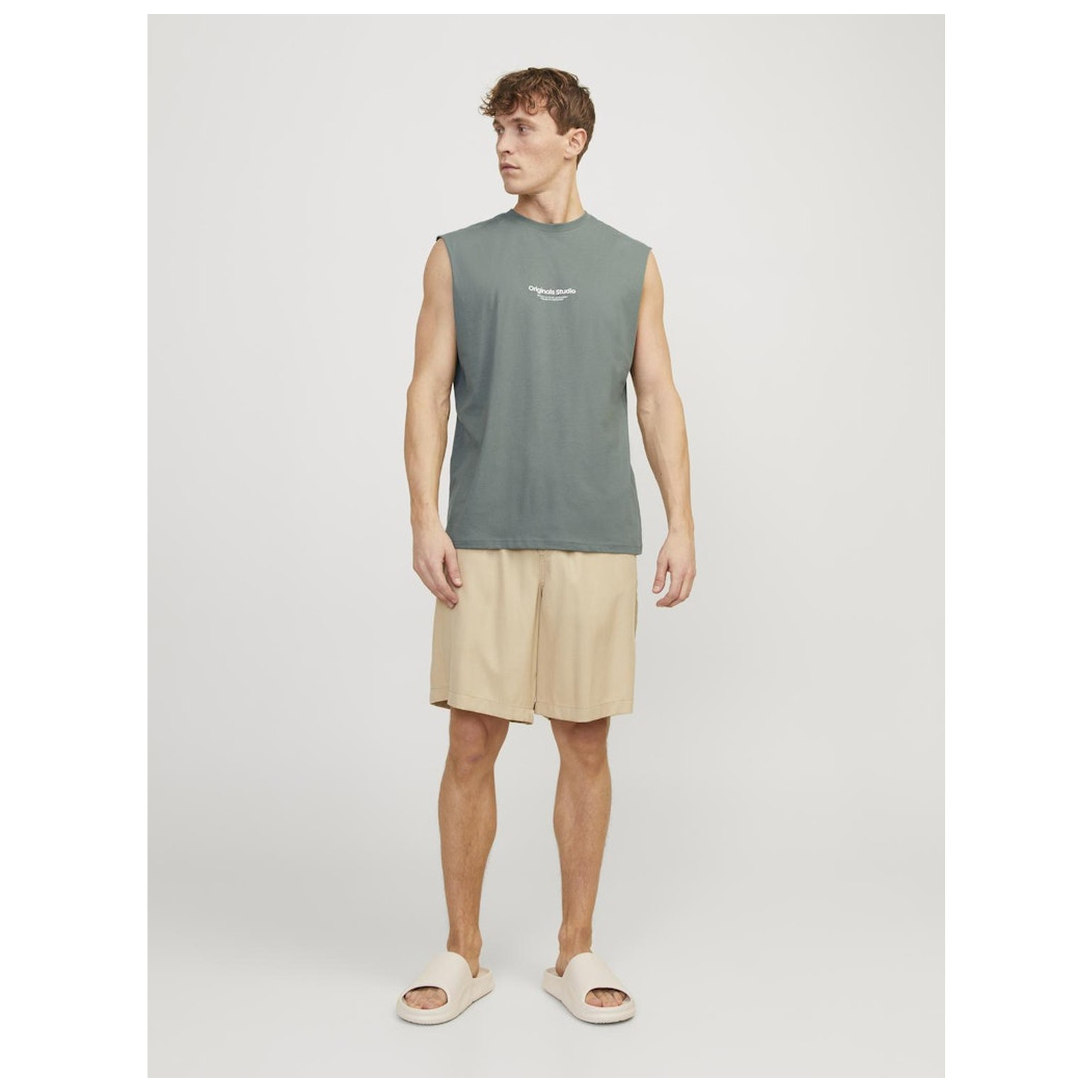 Jack & Jones JORVESTERBRO SLEEVELESS TEE SN