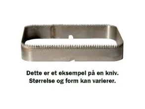Kniv til TPS Compact 2227-1 (1 kniv til konturafsk),1 Stk/Krt