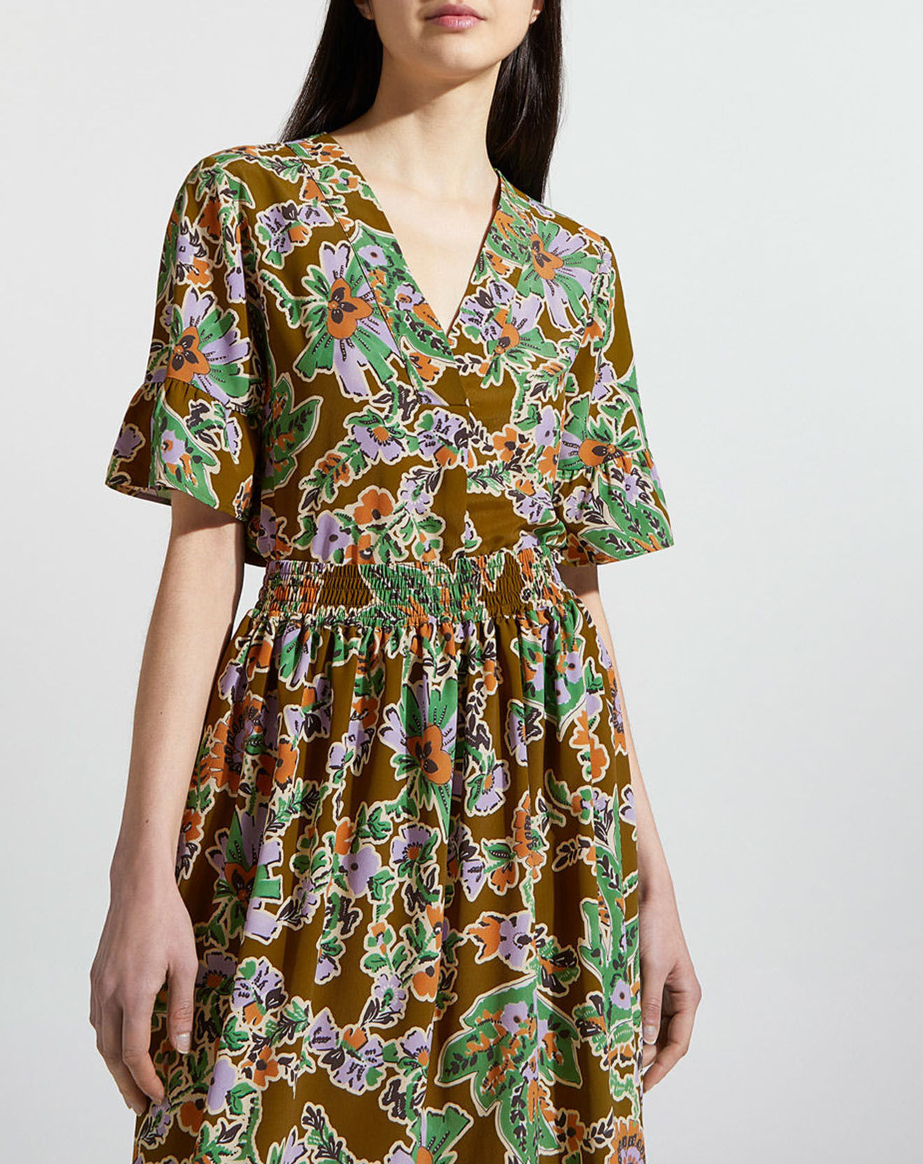 Jodhpur Top Rica imprimé fleurs multicolore