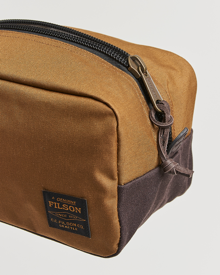 Filson Dryden Cordura Nylon Travel Pack Whiskey