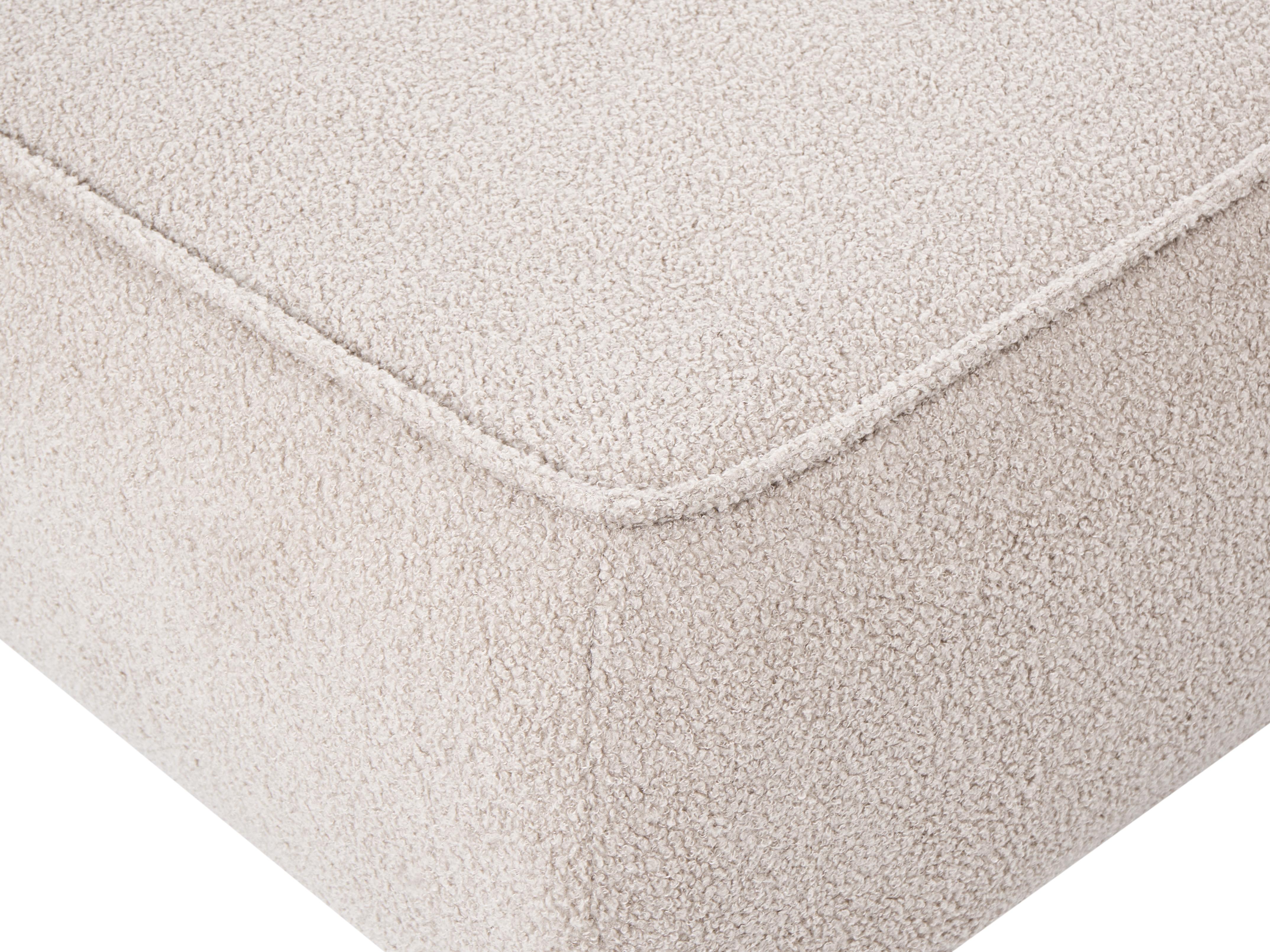 Ottomaan SALLA Bouclé Beige