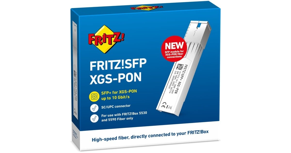 FRITZ!SFP XGS-PON transceiver  (SFP+)