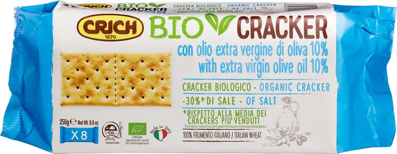 Extra viergine olijfolie crackers