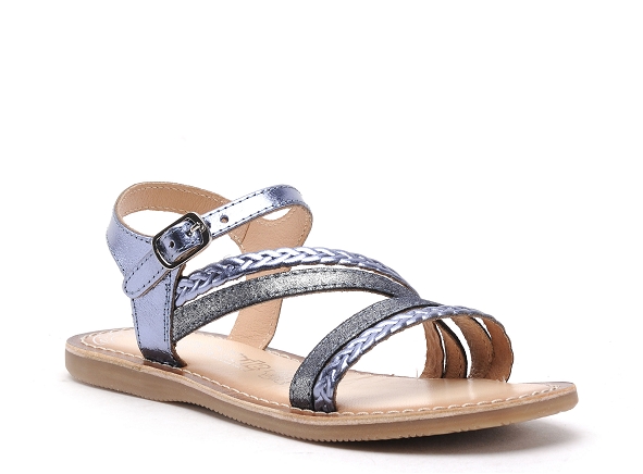 Bopy nu pieds enfant freya bleu