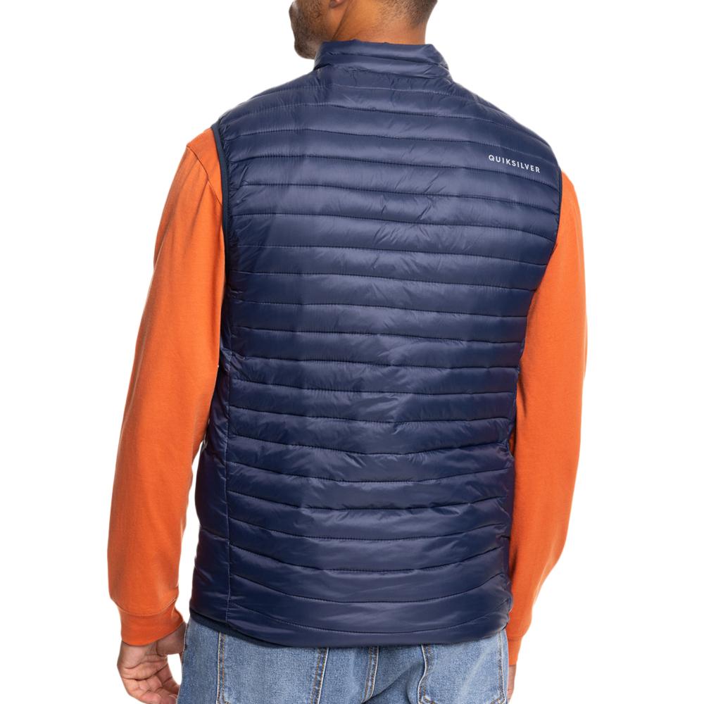 Quiksilver Doudoune sans Manche Marine Homme Quiksilver Scalys leeveles