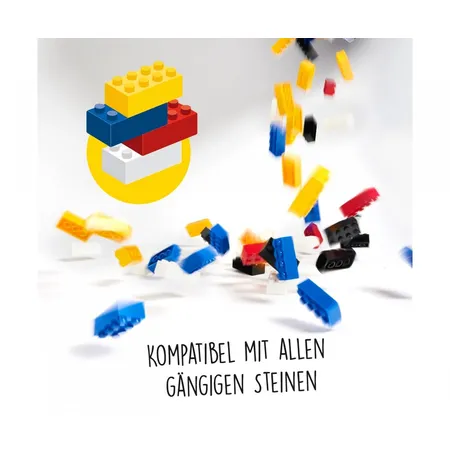 Simba Blox 100 schwarze 8er Steine in Dose