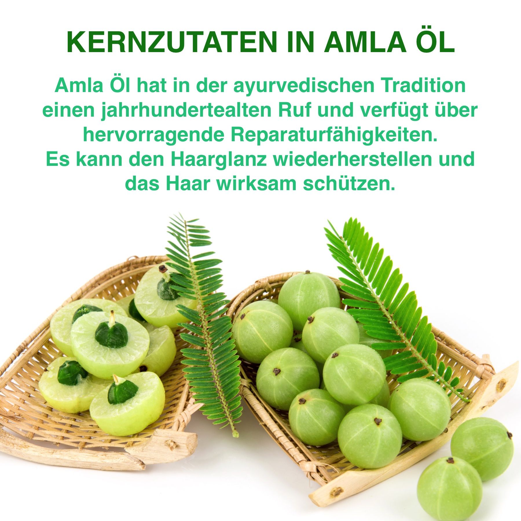 ALIVER Haaröl Amlaöl für Haarwachstum in Kapseln
