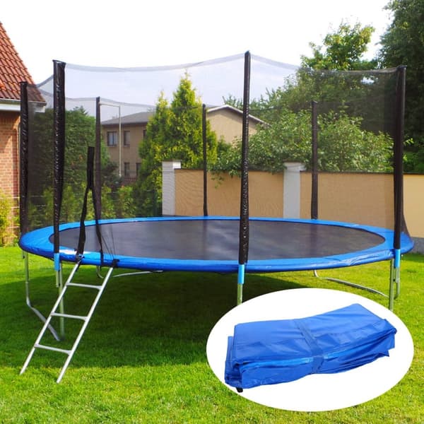 Blå Fjærtrekk til Trampoline 366 374 cm 12ft
