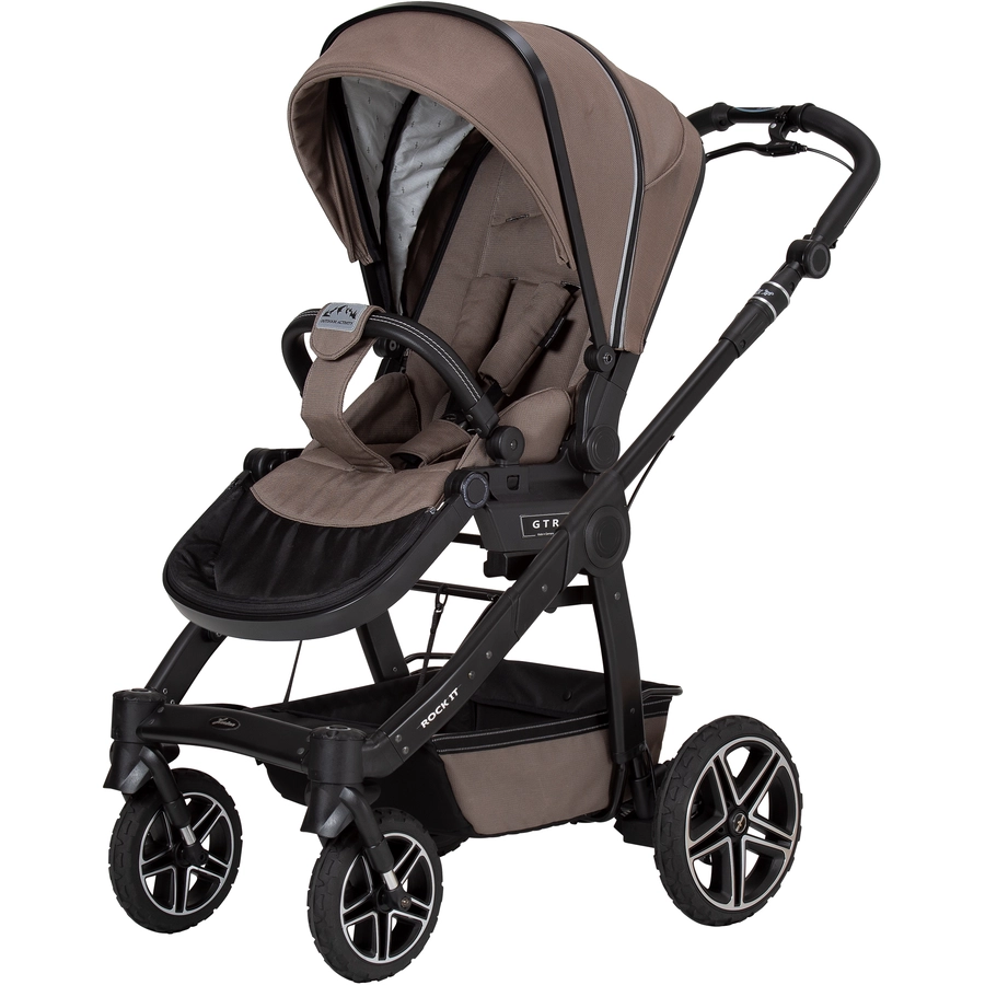Hartan Kombikinderwagen ROCK IT GTR mit Handbremse Outdoor Toffee (800)