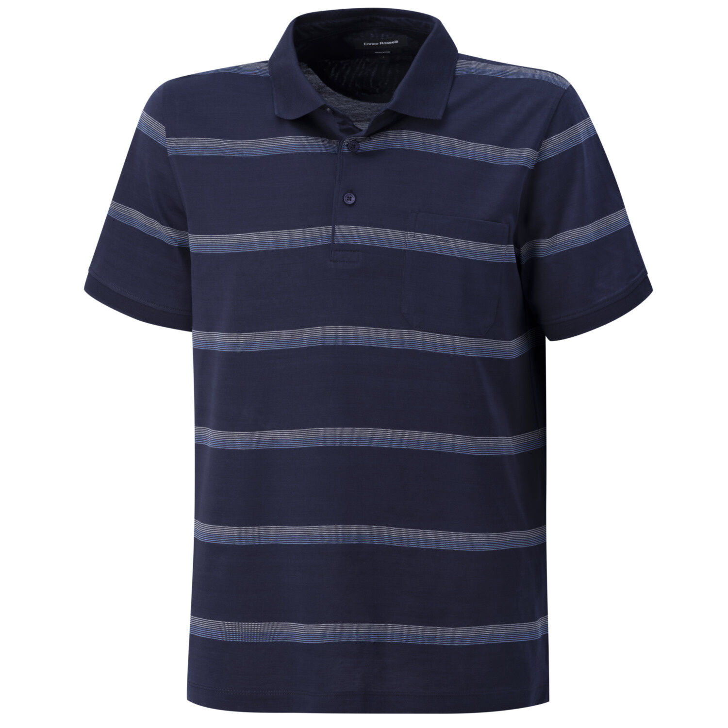 Mercerisiertes Poloshirt gestreift für Herren