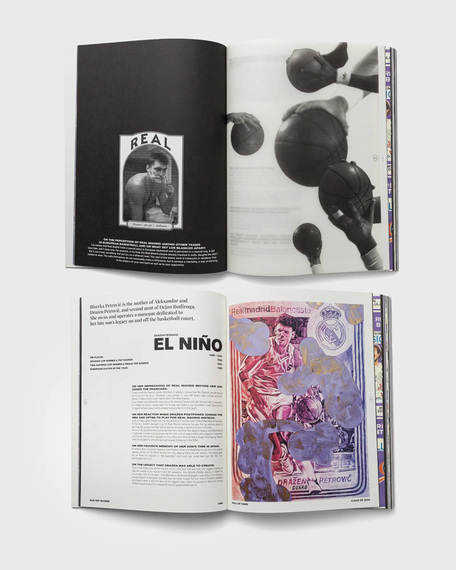 BSTN Brand European Basketball Heritage Series Book - Madrid