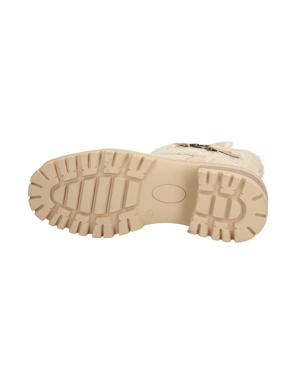 Veloursleder Boot