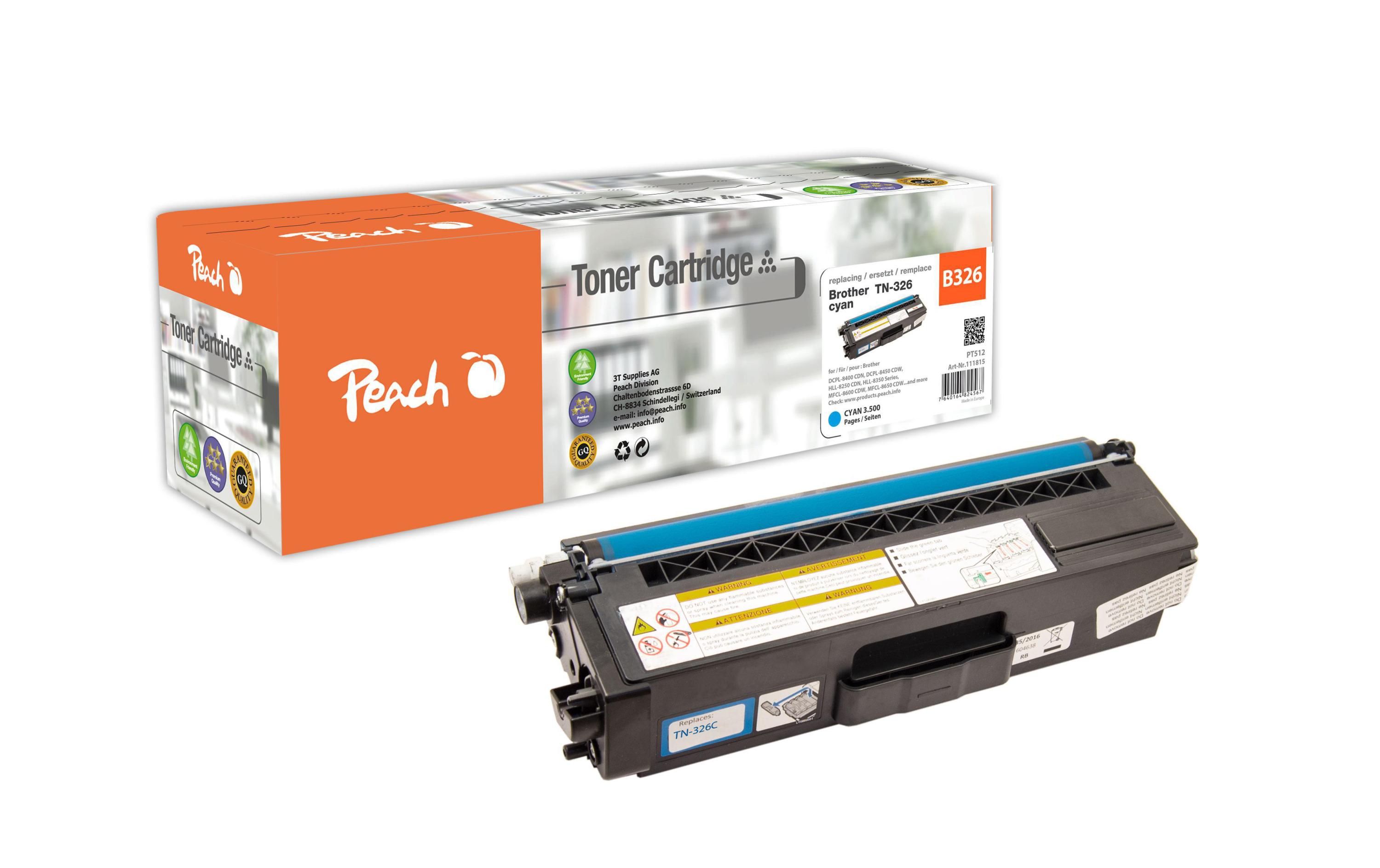 Toner Brother TN-326C CyanToner: Cyan