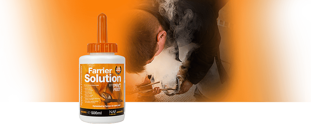NAF Farrier Solution – Voor droge, broze of beschadigde hoeven bij paarden