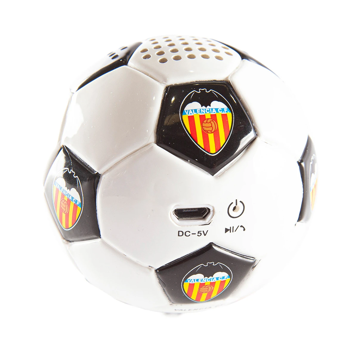 Speaker Bola Branca Negro Valencia FC
