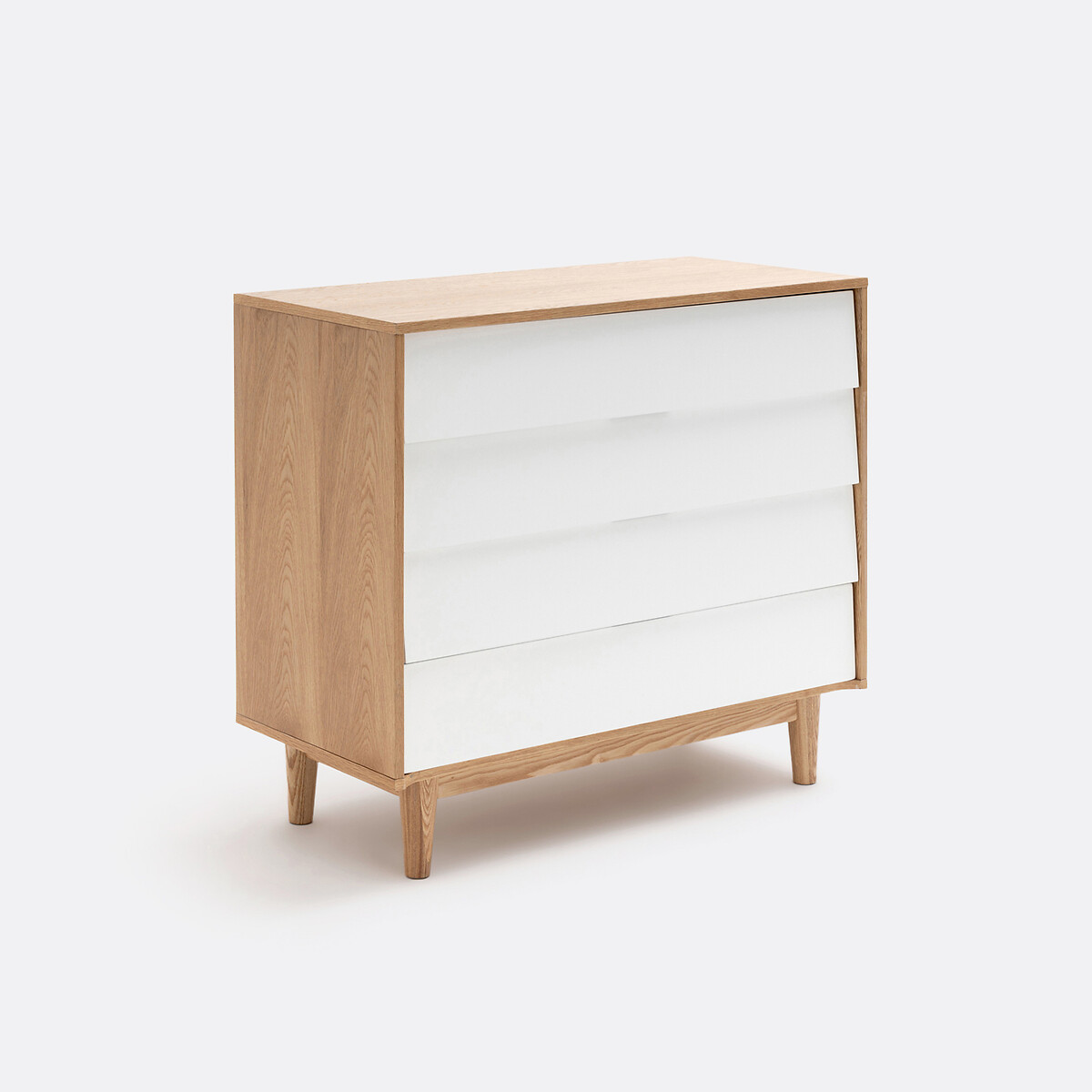 LA REDOUTE INTERIEURS<br>Cômoda vintage 4 gavetas, Jimi