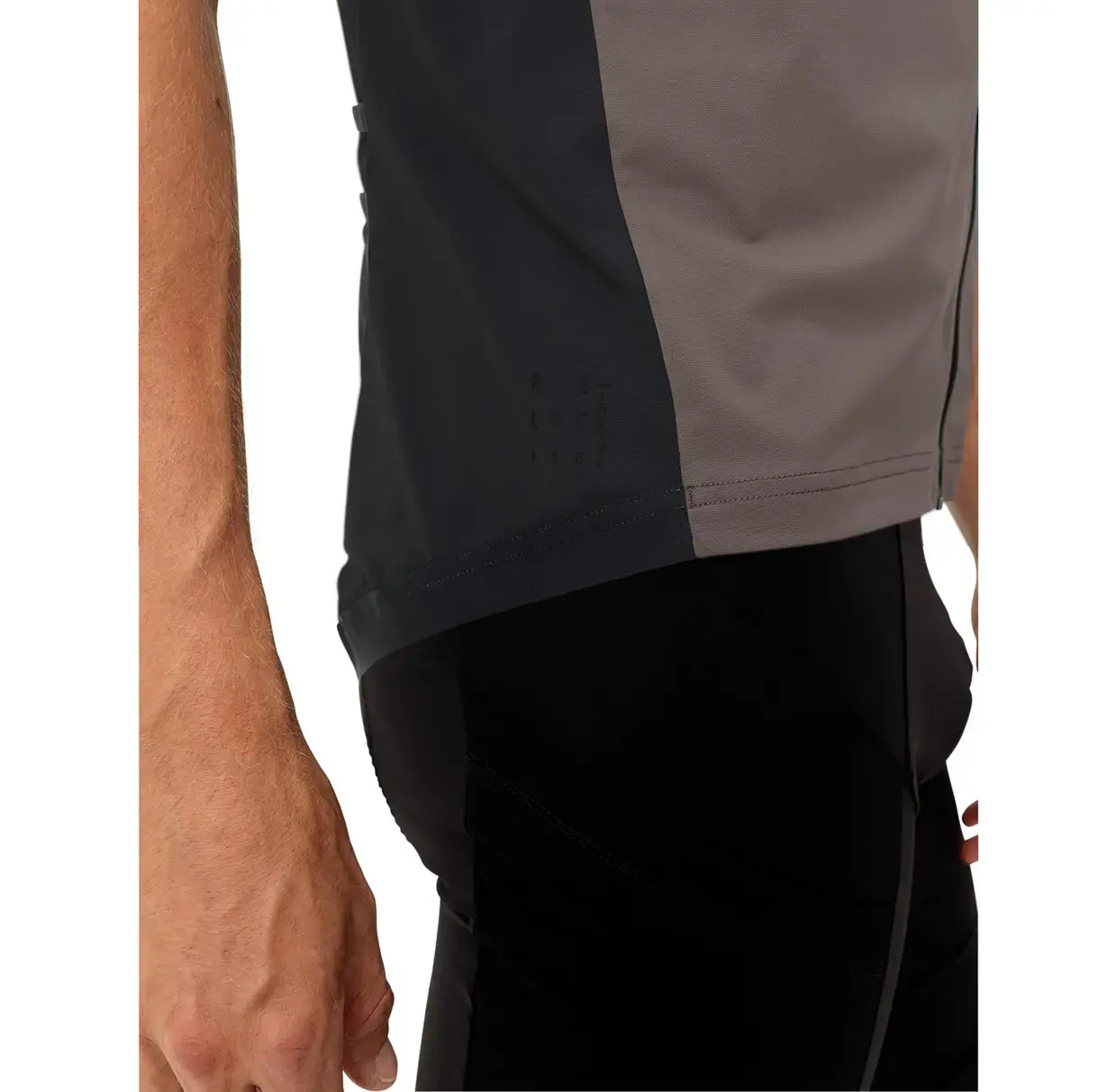 VAUDE Kuro II FZ Fietsshirt Korte Mouwen Beige Heren