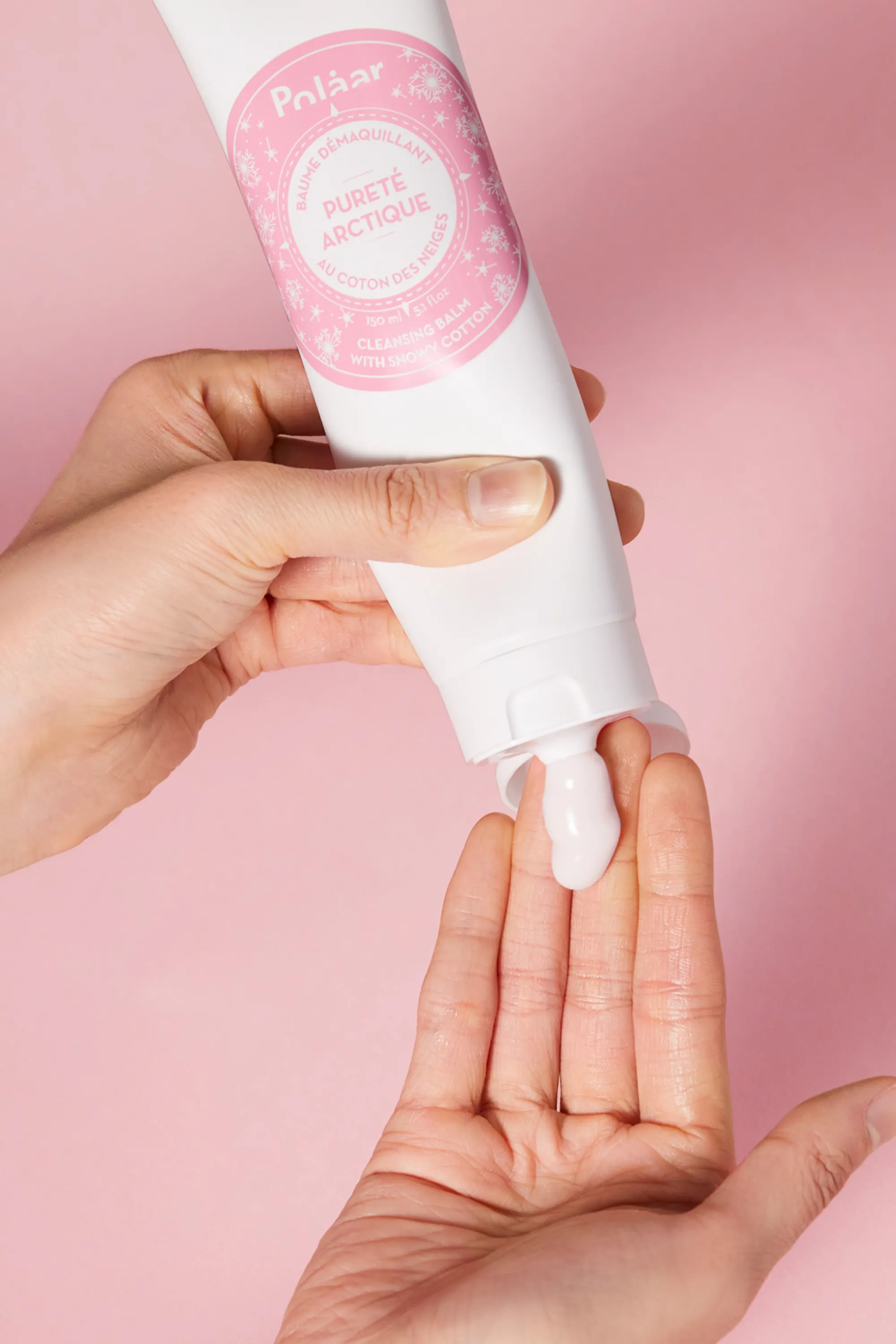 Polaar Baume démaquillant Pureté Arctique au Coton des Neiges-150 ml