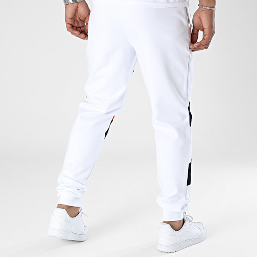 Pantalon Jogging Colorblocked 1472 Blanc