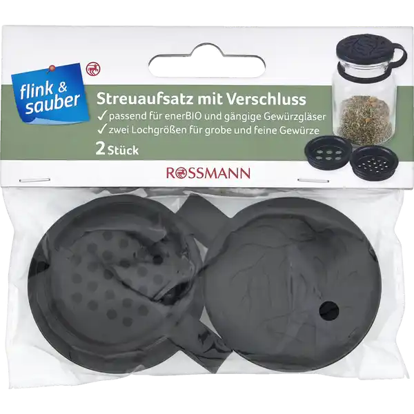 Streuaufsatz mit Verschluss