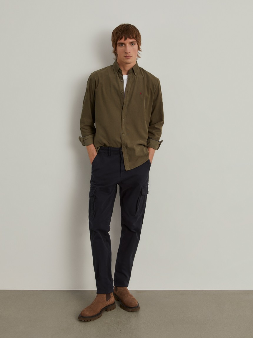 Calças cargo regular fit