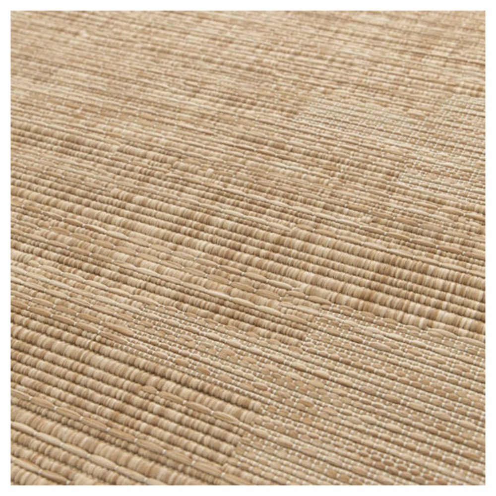Tapis d'intérieur ou d'extérieur aspect naturel - amaya - beige - 120 x 170 cm