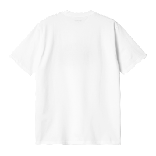 Carhartt WIP Press Script T-shirt, White, XS