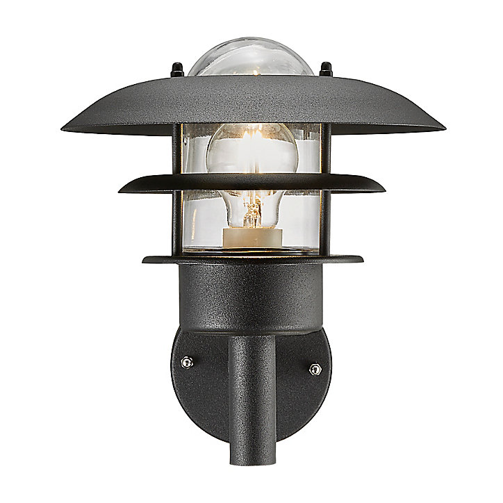 Applique extérieure montante Marselis E27 NOIR IP44 60W Nordlux