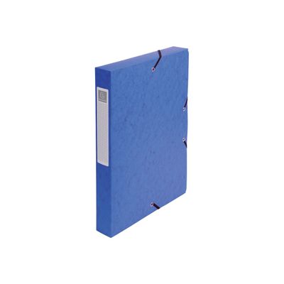 Exacompta - 4 Boîtes de classement - A4 - dos 40 mm - couleurs assorties