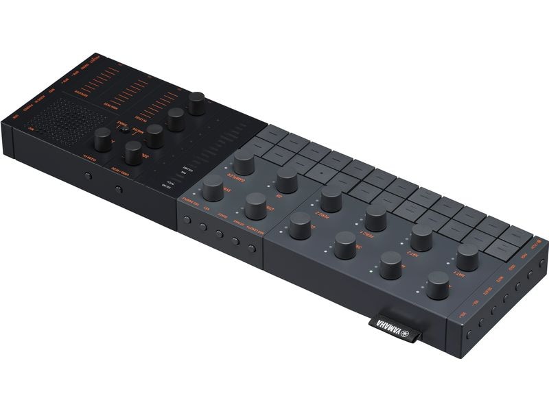 Yamaha Production Center SEQTRAK Schwarz Drum-Machine, Synthesizer, Sampler, Sequenzer, MIDI- und USB-Audio-Interface